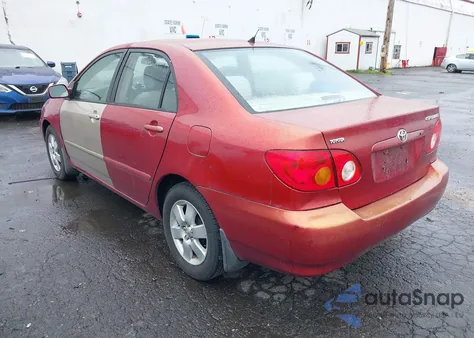 2004 Toyota Corolla Le z USA, uszkodzony, nr VIN 1NXBR38E54Z244821